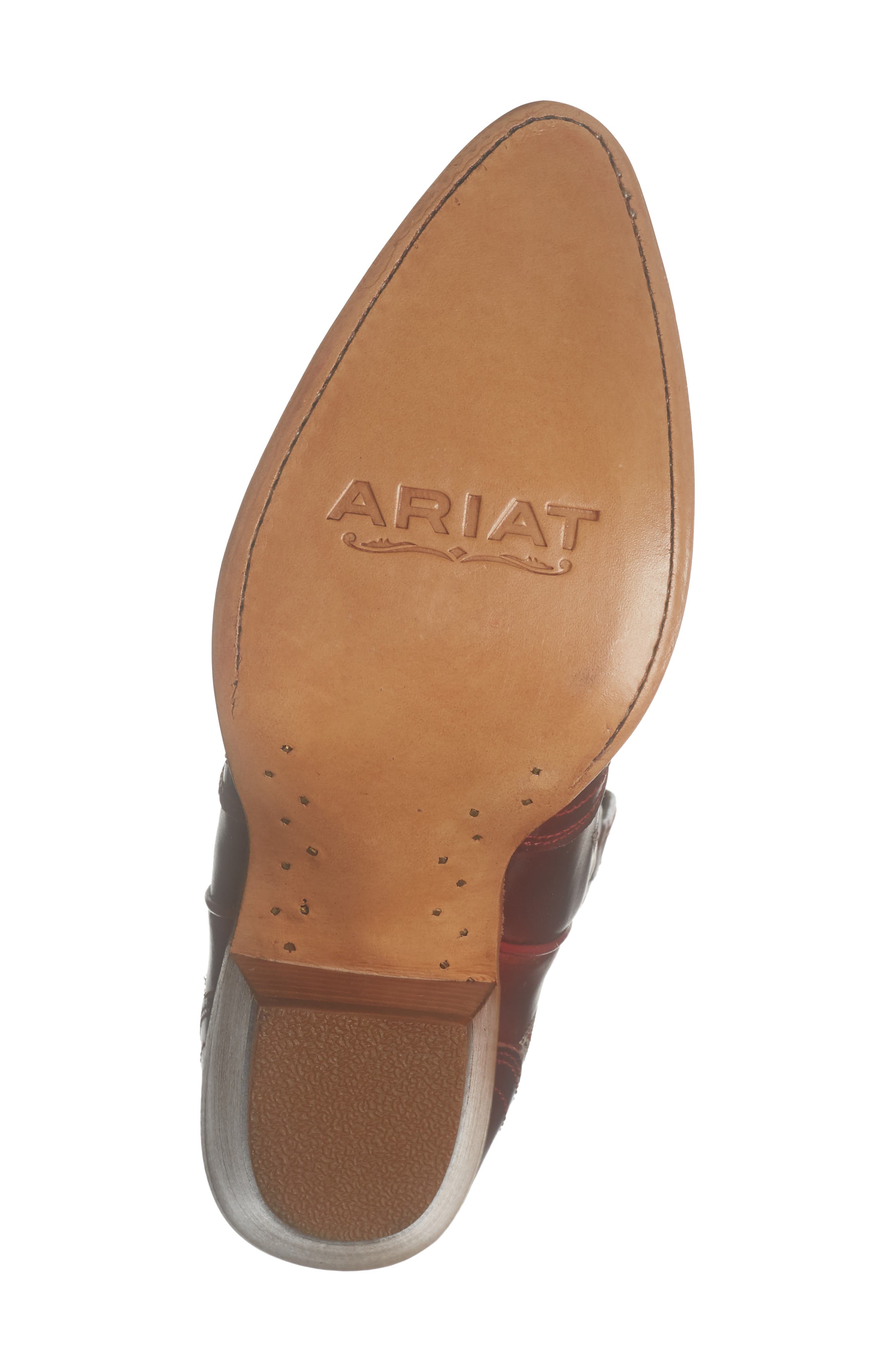 Julietta J Toe Western Boot, Alternate, color, RED ALERT