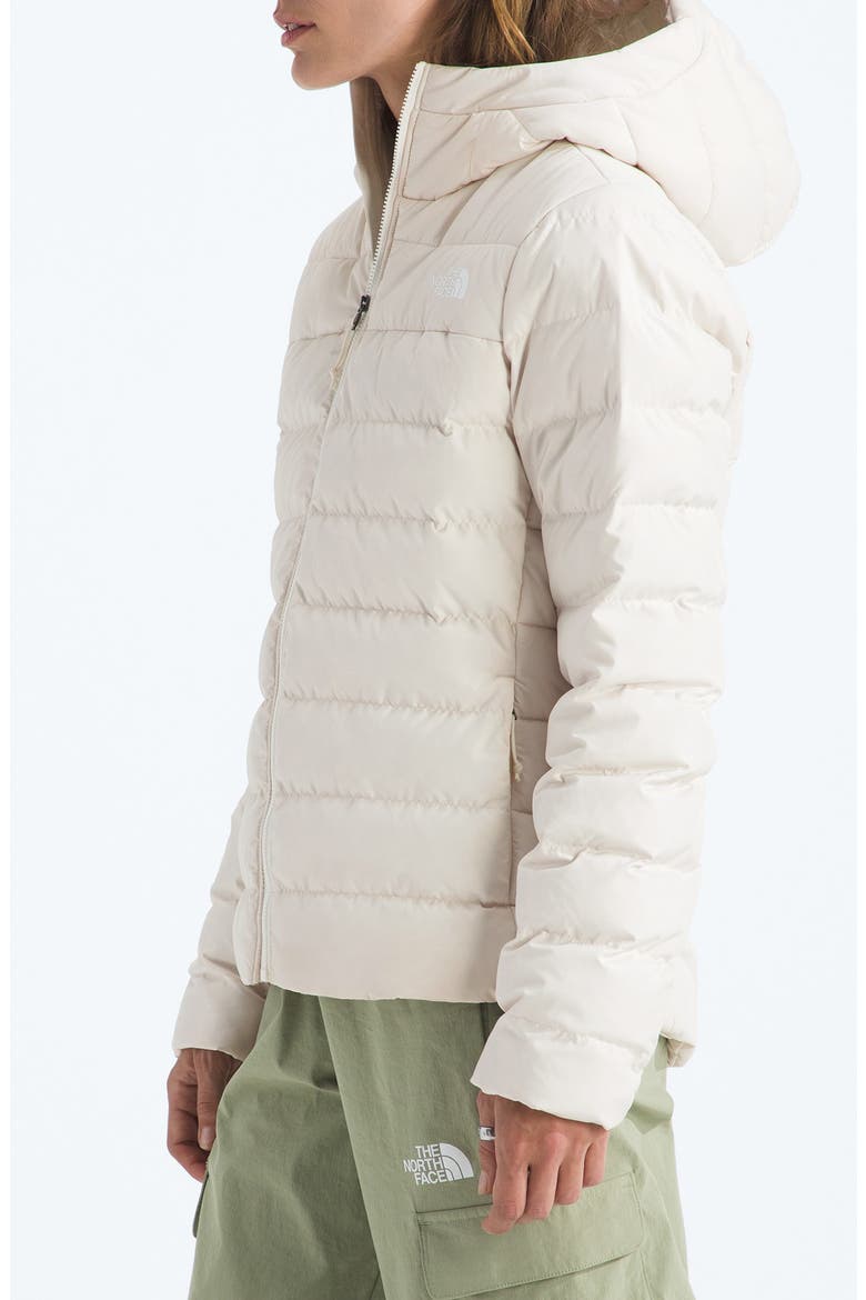 Aconcagua 3 Water Repellent Hood Jacket, Alternate, color, WHITE DUNE