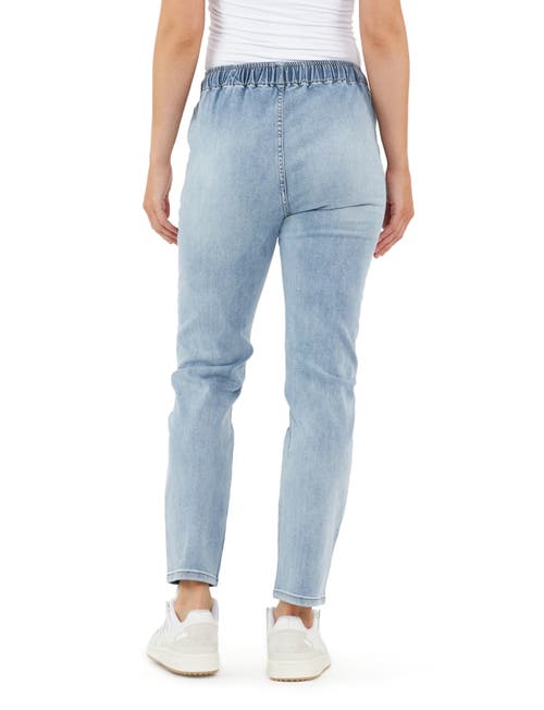 Ripe Maternity Hunter Over Bump Crop Jean In Clean Fade In Blue