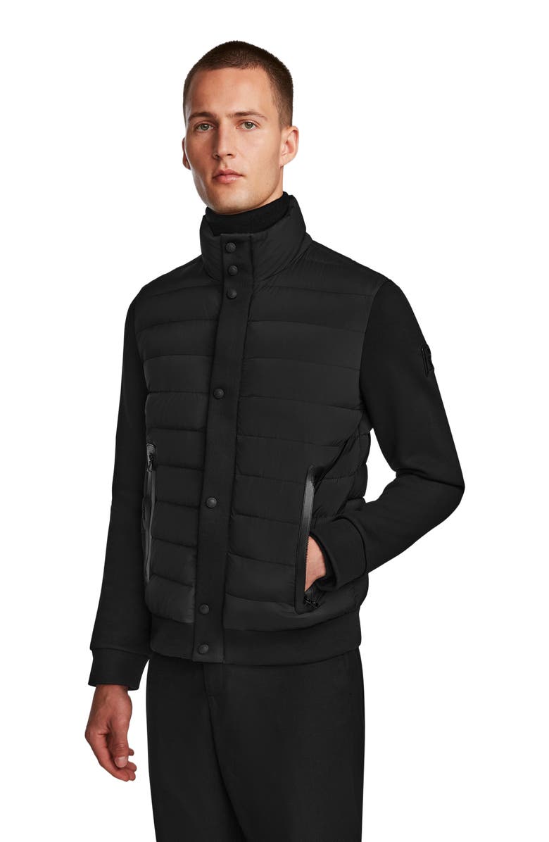 Rudsak RAGAB MEN'S HYBRID LIGHT DOWN & NEOPRENE JACKET, Main, color, 