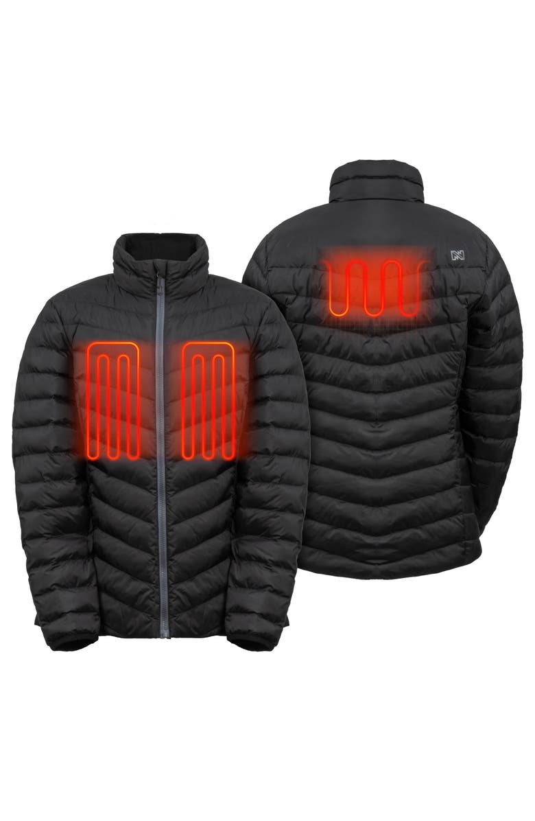 Mobile Warming Backcountry Xtera Packable Heated Puffer Jacket - Women's, Alternate, color, Black