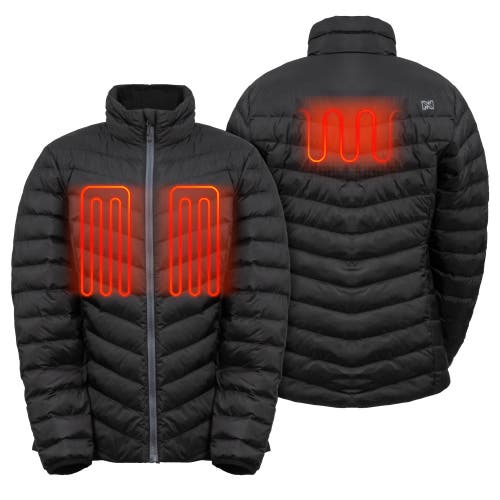 Mobile Warming Backcountry Xtera Packable Heated Puffer Jacket In Yellow