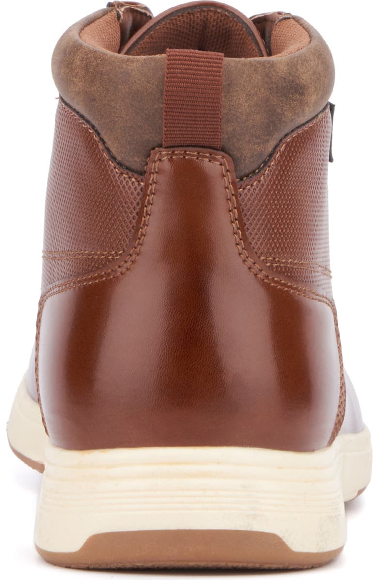 NEW YORK AND COMPANY Darren High Top Sneaker, Alternate, color, Cognac