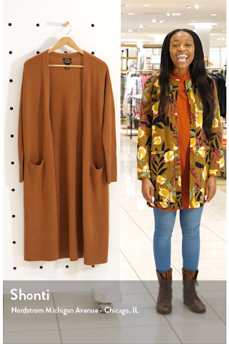 Wool & Cashmere Long Cardigan video