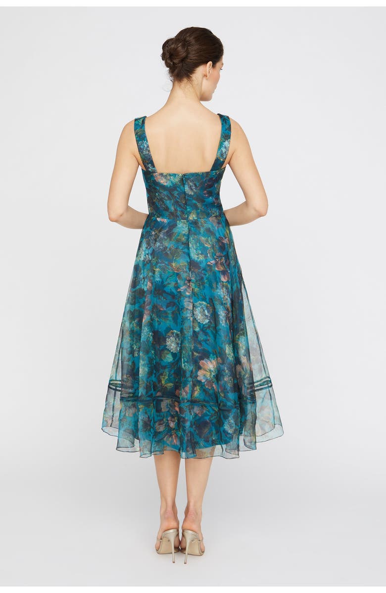 Theia Anissa Square Neck Dress, Alternate, color, 