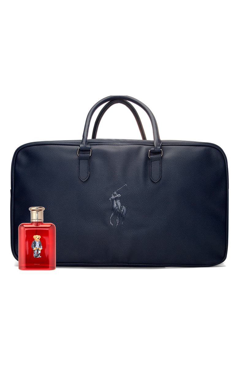 Ralph Lauren Polo Red Eau de Parfum Bear Edition Gift Set, Main, color,