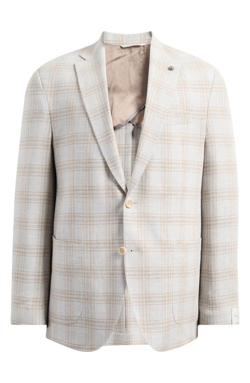 Jack Victor Hampton Plaid Wool Blend Sport Coat