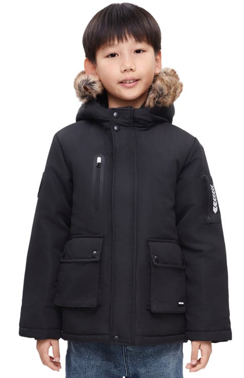 Kids' Parka Jacket with Insulated Hood (Little Kid & Big Kid)