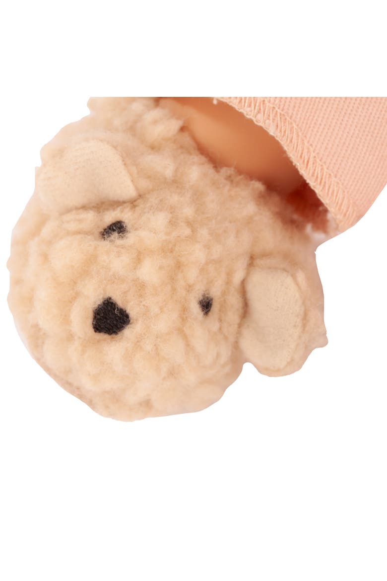 Muffin Bear - 13" Doll, Peachy Pink & Beige Quilted Tunic, Kids 3+, Alternate, color, Multicolored