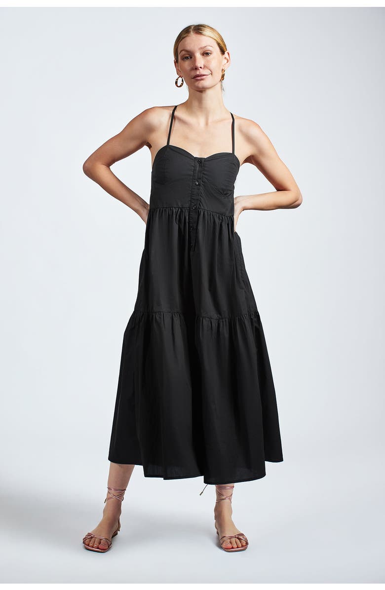 The Shirt by Rochelle Behrens The Leora Dress, Alternate, color, Black