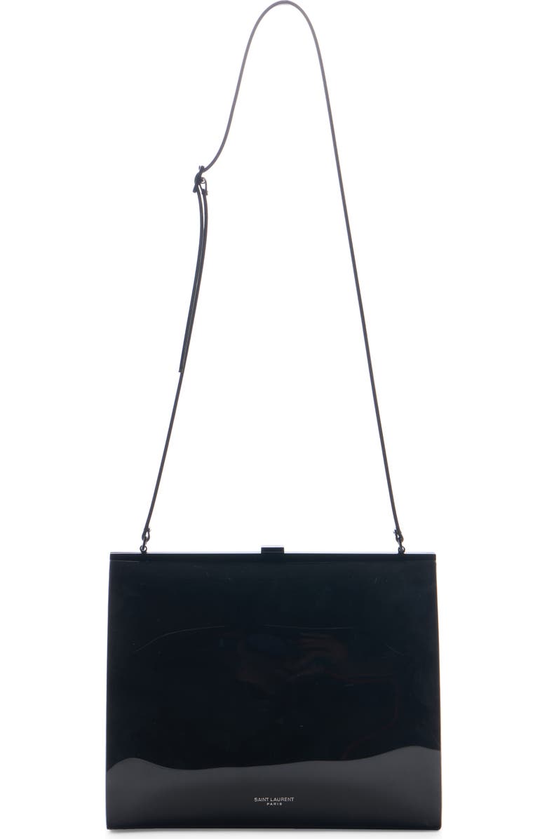 Saint Laurent Small Sac Patent Shoulder Bag, Alternate, color,