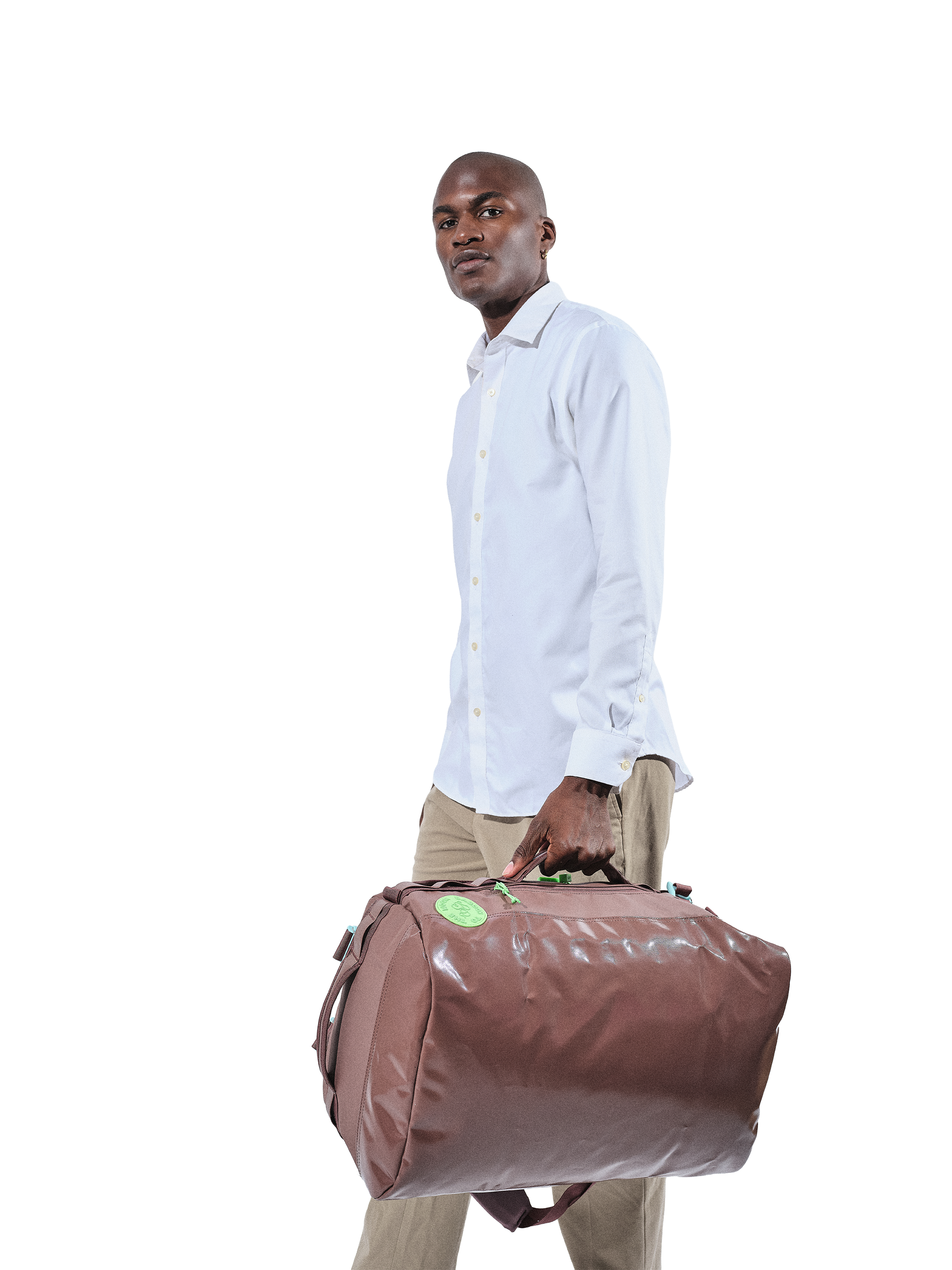 Baboon to the Moon Go-Bag Duffle Small 40L, Alternate, color, Mint Chip