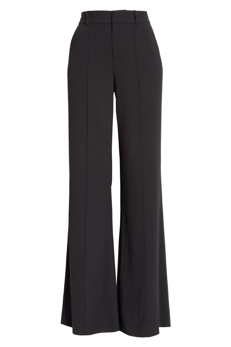 Dylan Bootcut Pants, Alternate, color, BLACK