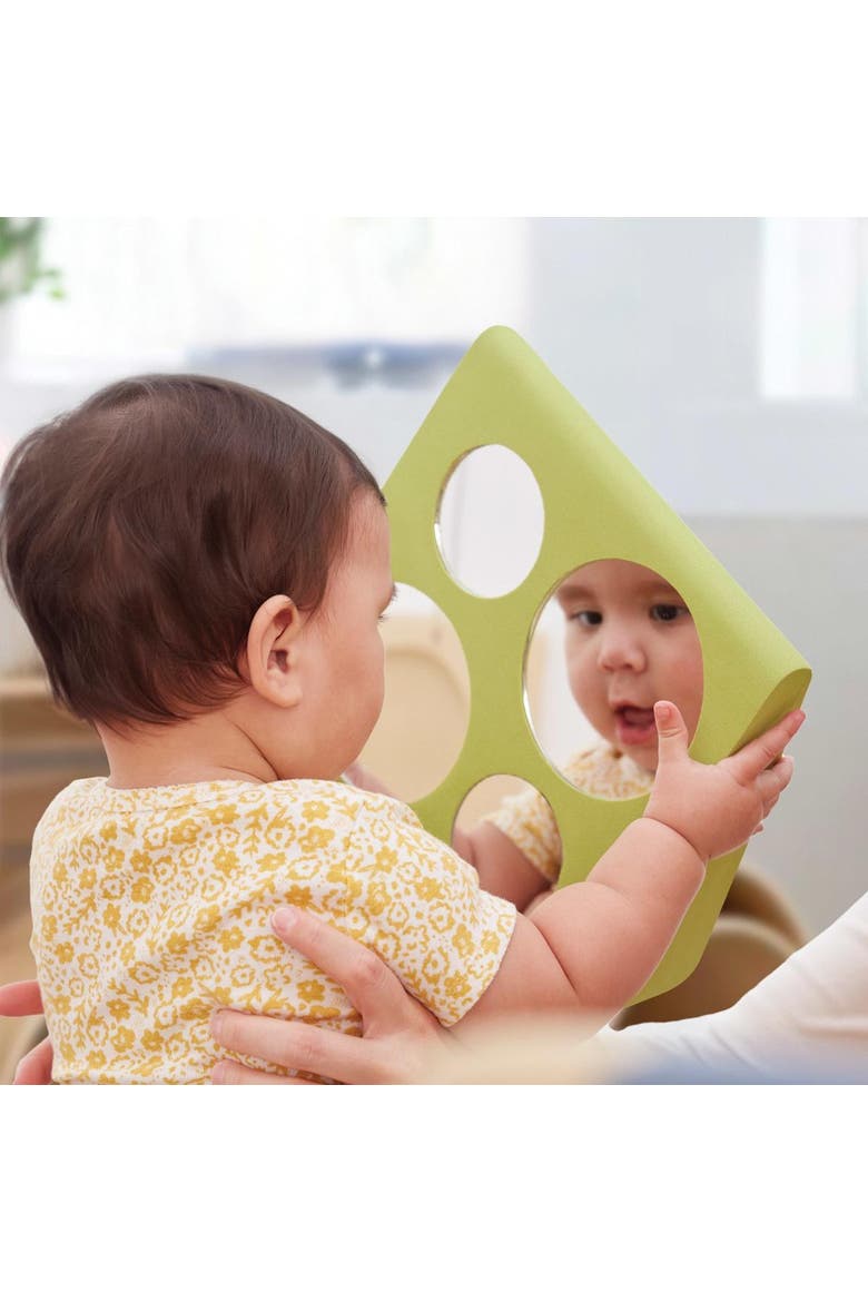 Soft Floor Mirror, Alternate, color, Green