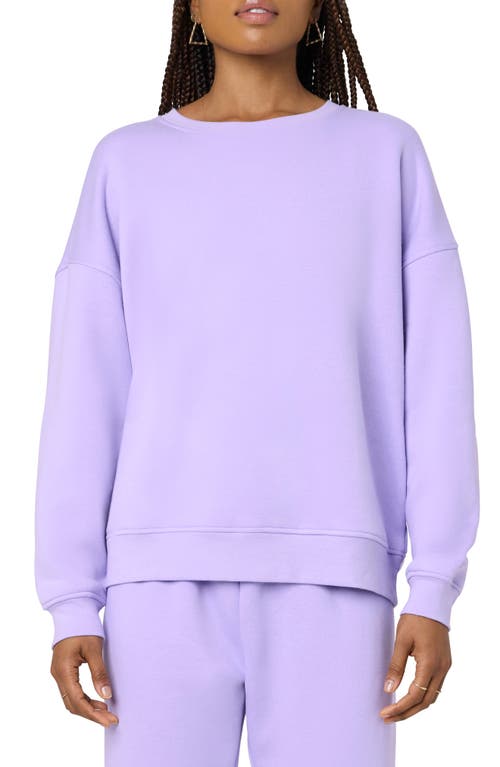 Florence By Mills Cozy Crush Oversize Sweatshirt In Millie Lavender