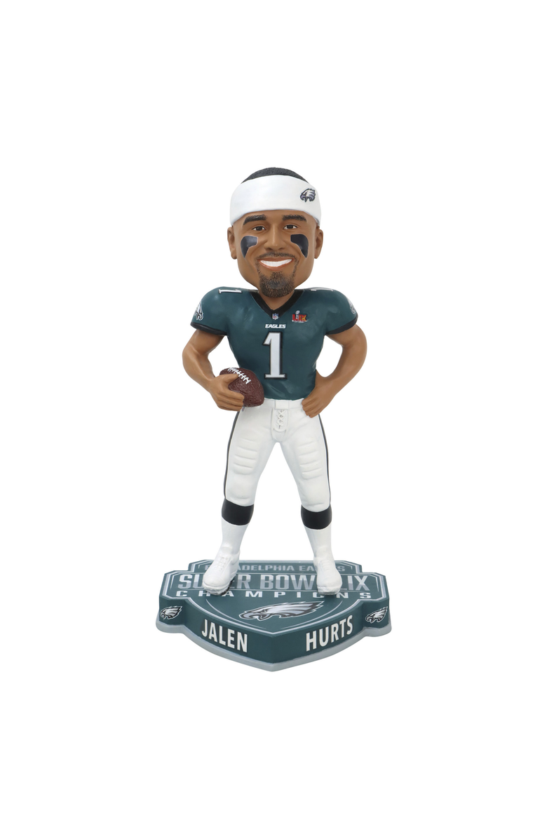 FOCO Jalen Hurts (Philadelphia Eagles) Super Bowl LIX Champ Bobblehead, Main, color, Multi-Color