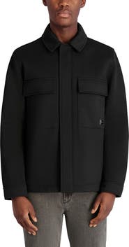 KARL LAGERFELD Twill Shirt Jacket