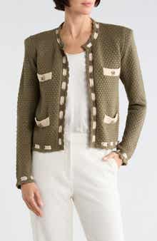 Astor Contrast Trim Cardigan