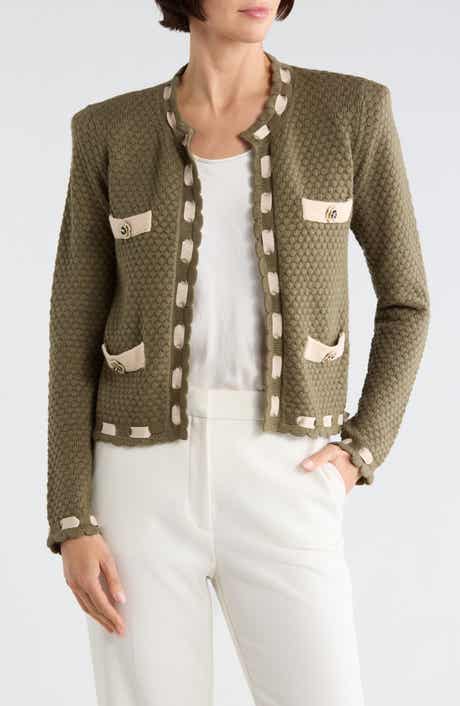Astor Contrast Trim Cardigan