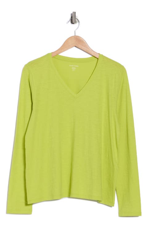 V-Neck Easy Organic Cotton T-Shirt