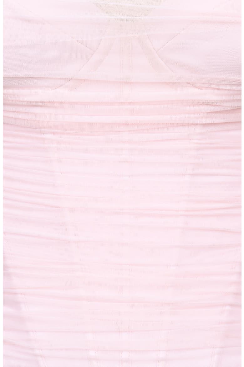 Lini Mesh Corset Top, Alternate, color, BLUSH PINK