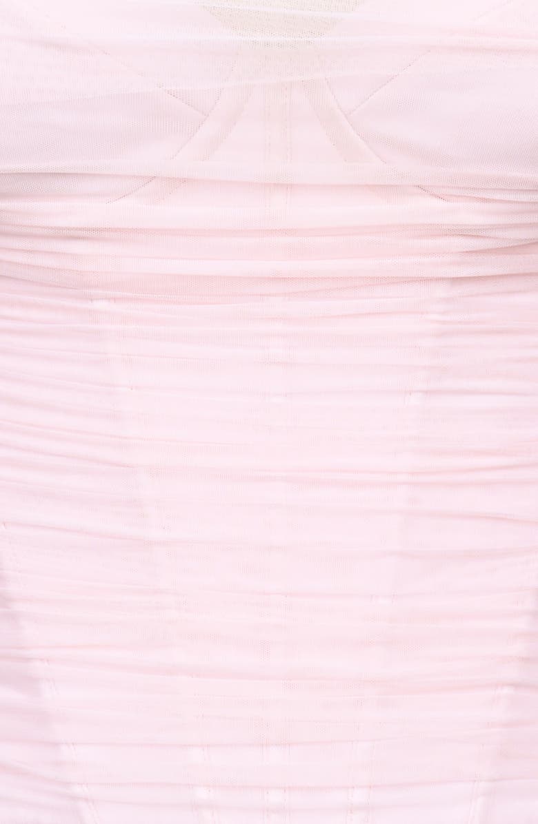 HOUSE OF CB Lini Mesh Corset Top, Alternate, color,