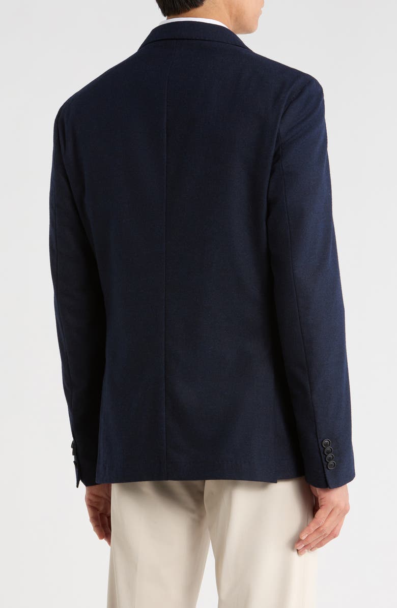 BOSS Dark Blue Solid Sport Coat, Alternate, color, Dark Blue