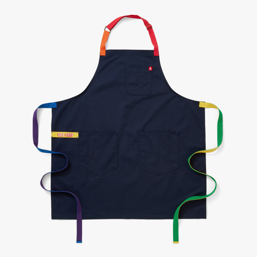 Hedley & Bennet T Pride 2024 Essential Apron In Navy