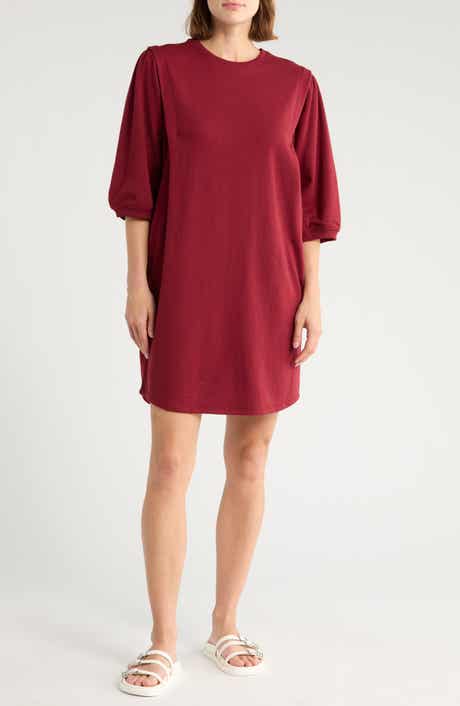 Melrose and Market Elbow Sleeve Sweatshirt Dress