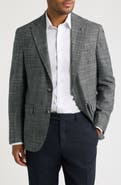 Jack Victor McAllen Herringbone Wool & Silk Sport Coat