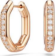 Swarovski Dextera Crystal Hoop Earrings