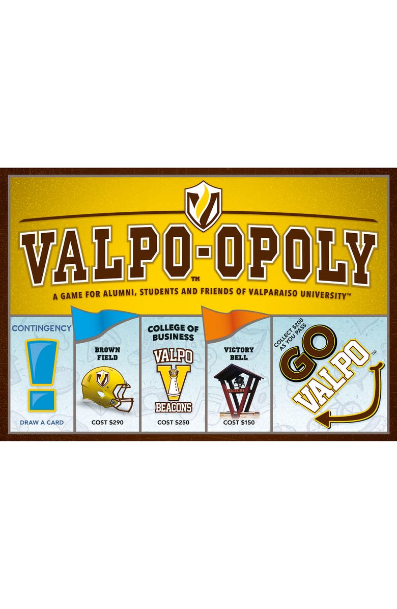 Late for the Sky Valpoopoly Monopoly Board Game, Main, color, Multicolored