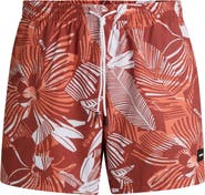 BOSS Piranha Floral Swim Trunks