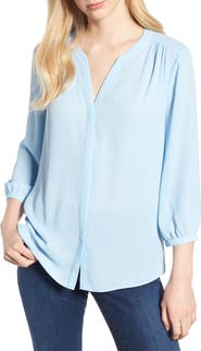 NYDJ Pintuck Blouse