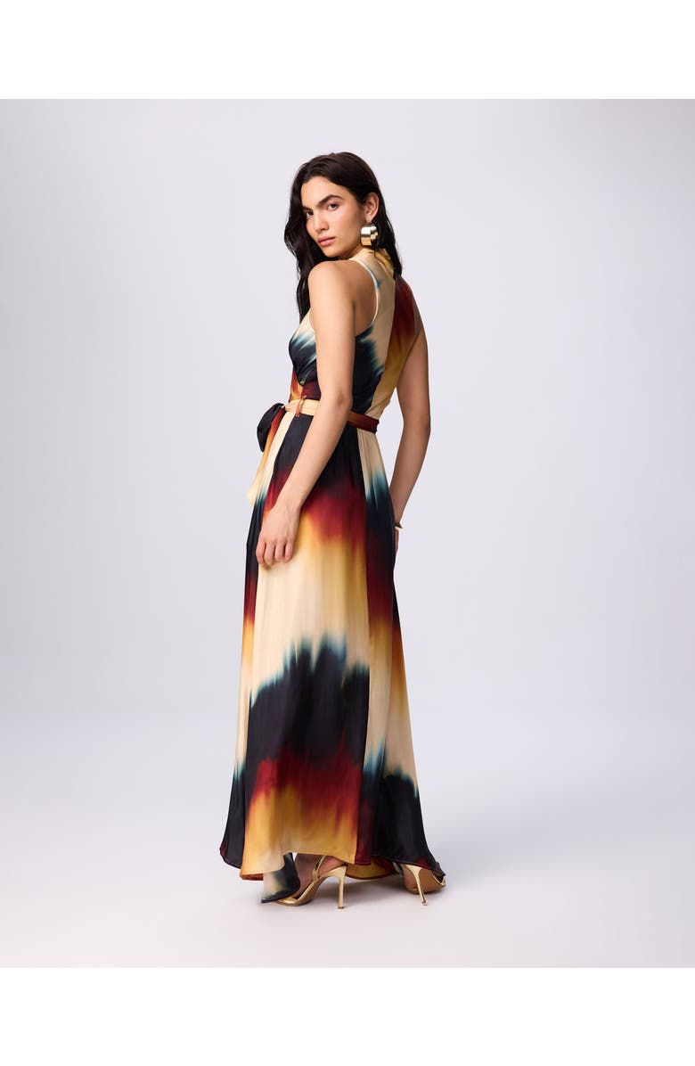 THEO The Label Klotho Print Maxi Dress, Alternate, color, Astral Print