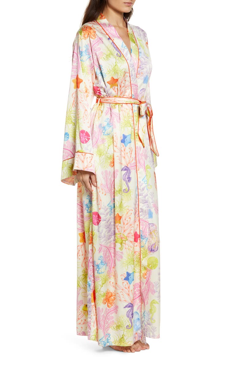 KILO BRAVA Satin Robe, Alternate, color, 