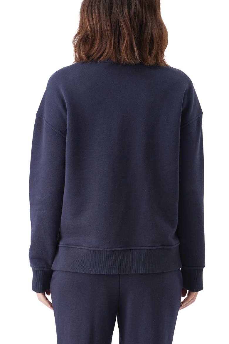 Relax Nursing Sweat Sage, Alternate, color, Navy