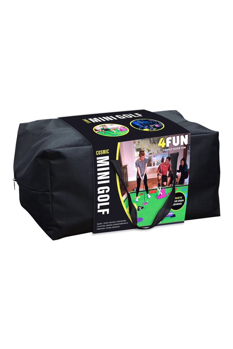 4Fun Cosmic 5-Hole Mini Golf Set, Alternate, color, MULTI
