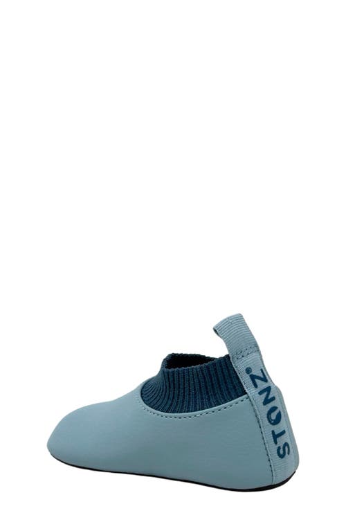 Stonz Yale Slip-on Shoe In Haze Blue-denim