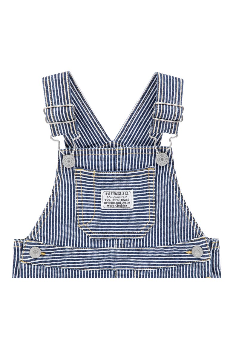 Railroad Stripe Overalls, Alternate, color, YUCATAN