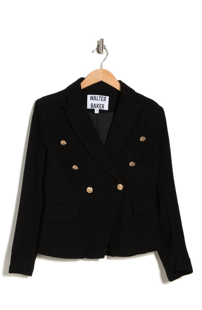 Walter Baker Phelps Peak Lapel Double-Breasted Blazer, Alternate, color,