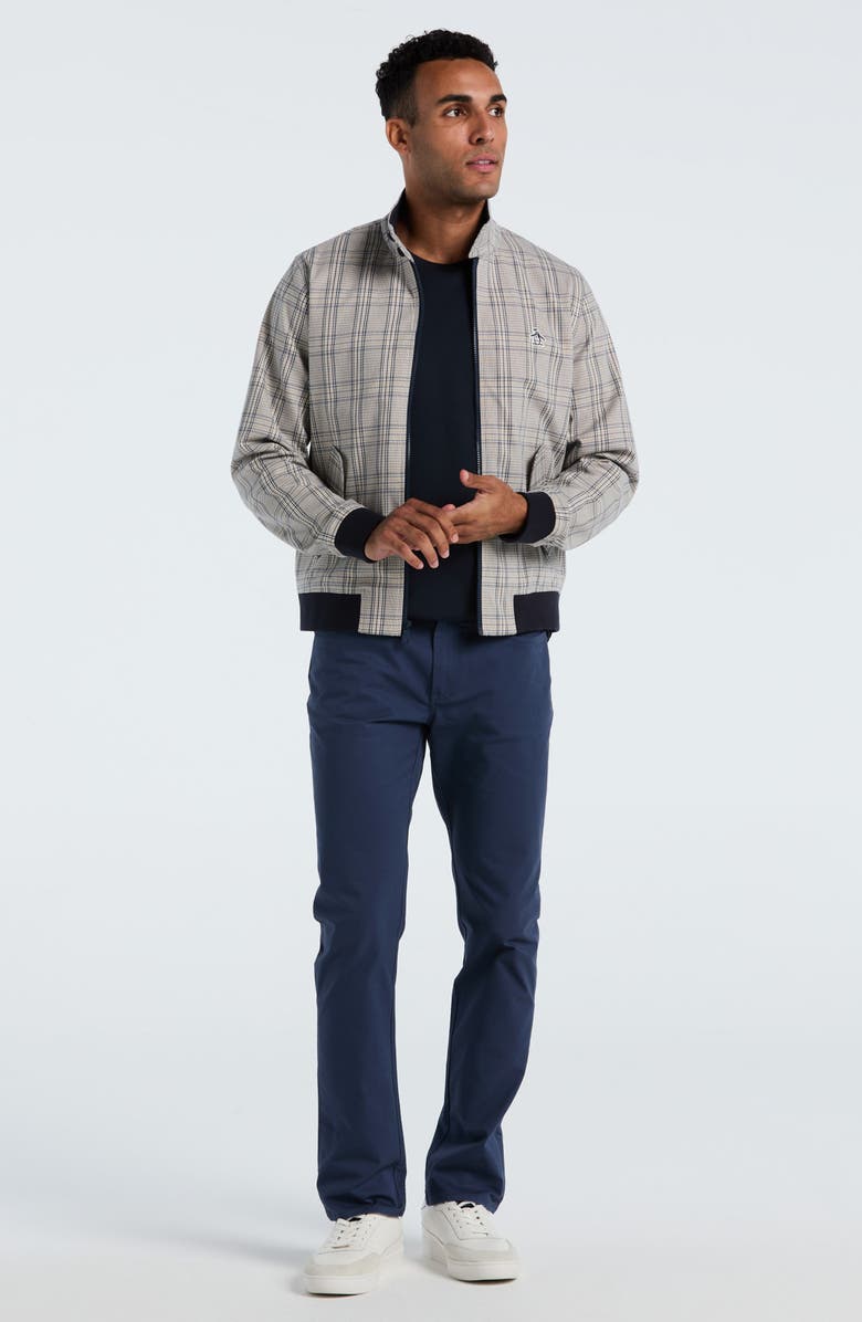 Original Penguin Plaid Cotton & Lyocell Jacketr, Alternate, color, Birch