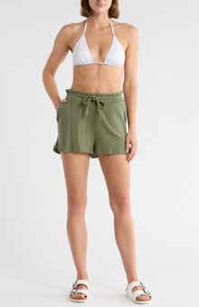 Vitamin A® Thalia Tencel™ & Organic Cotton Blend Cover-Up Shorts