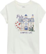 Polo Ralph Lauren Kids' Campus Life Graphic T-Shirt