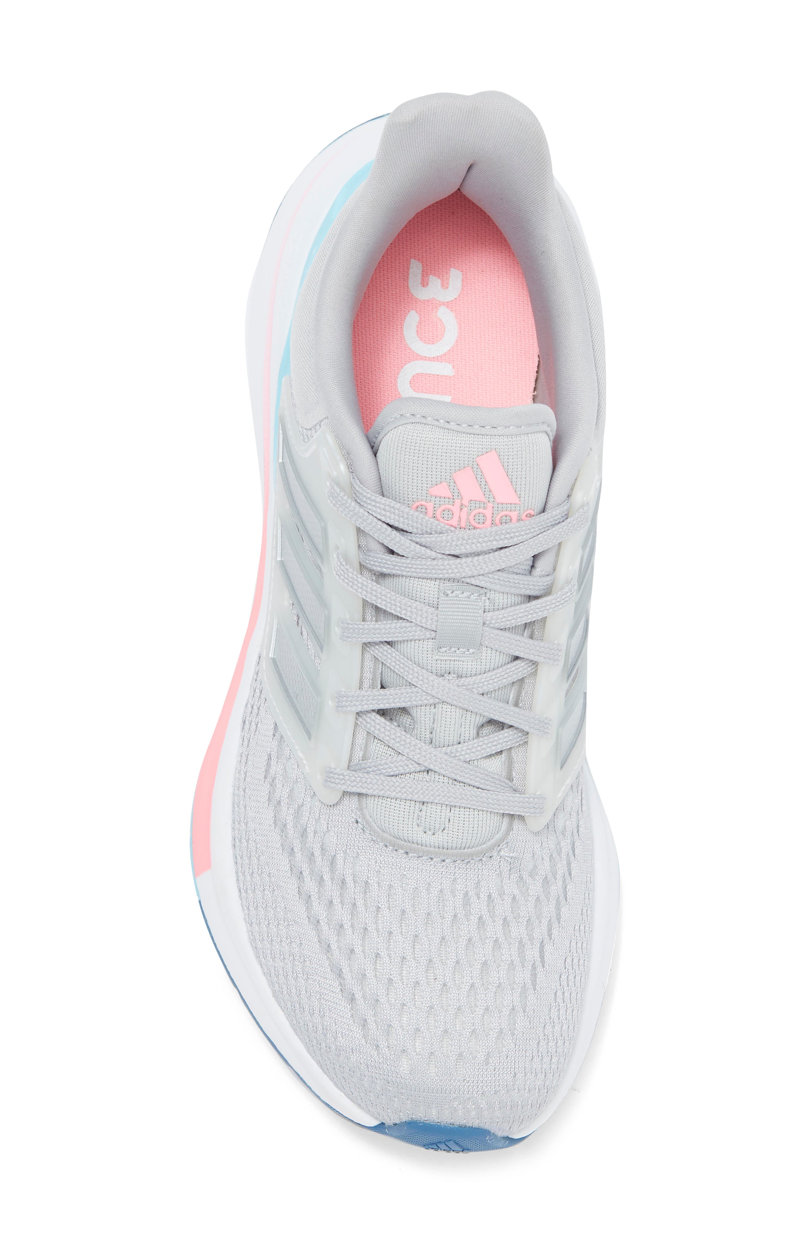 EQ21 Running Shoe, Alternate, color, GREY TWO/MATTE SILVER/BLUE
