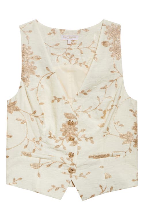 RAMY BROOK RAMY BROOK DARA EMBROIDERED VEST