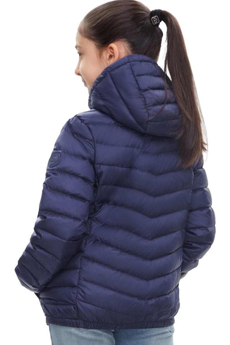 Kids' Ultra Light Packable Down Jacket, Alternate, color, Navy