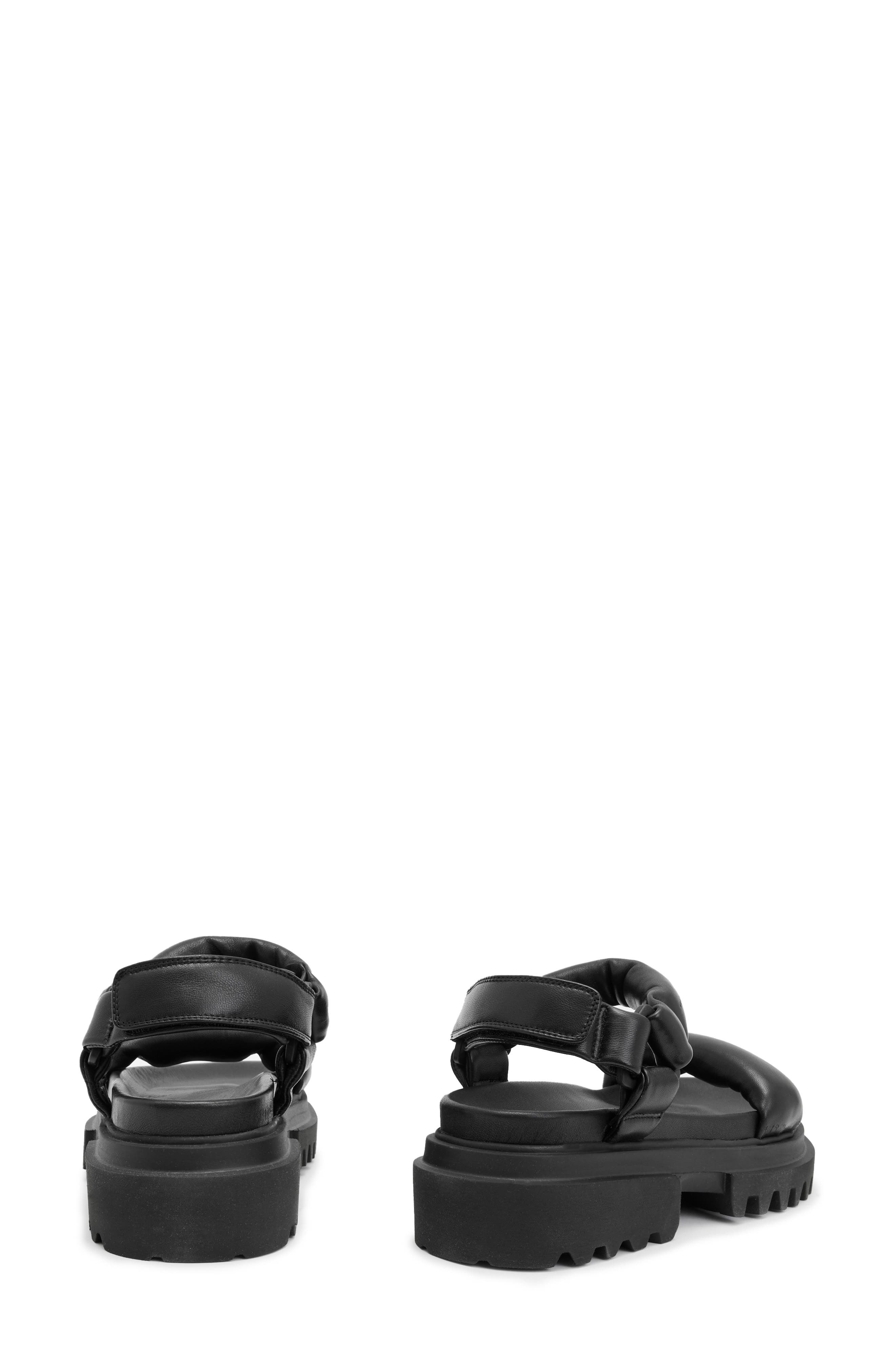 AllSaints Helium Lug Sandal, Alternate, color, 