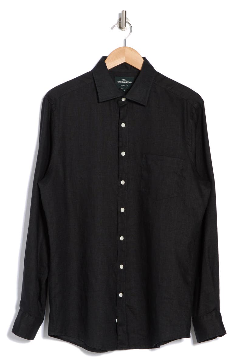 Rodd & Gunn Willowbank Sports Fit Linen Button-Up Shirt, Alternate, color,