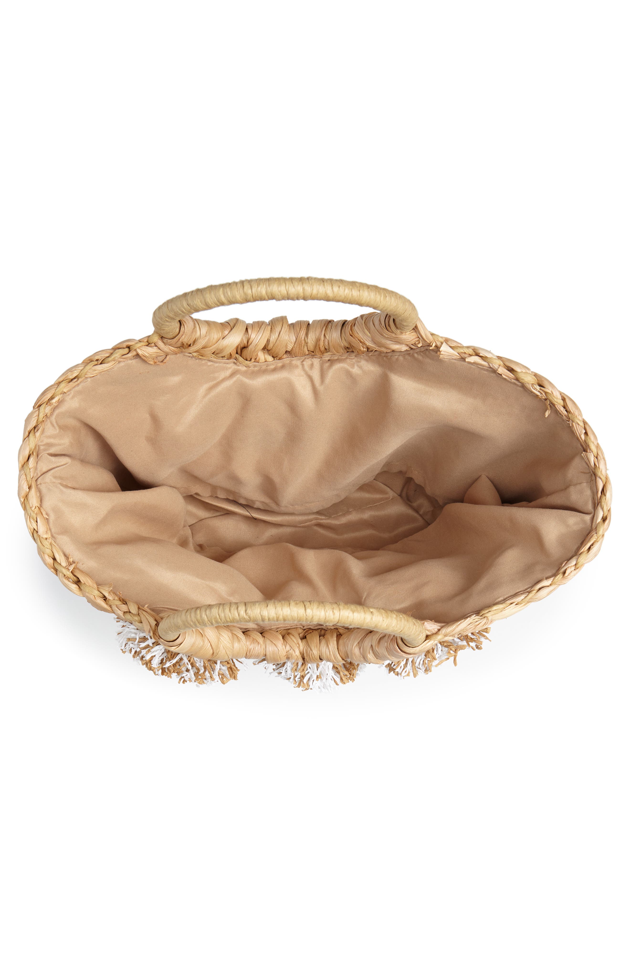 Street Level Woven Straw Tote, Alternate, color, 